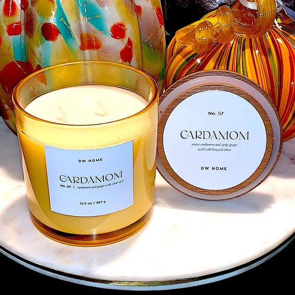 DW HOME CANDLE CARDAMOM NO. 57 GINGER CITRUS 2 WICK RICHLY SCENTED NEW 12.9oz - Picture 4 of 7